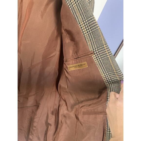 Donna Karan Woman’s Wool Blazer Vintage Made In Italy Old Money Designer Preppy - Picture 5 of 12